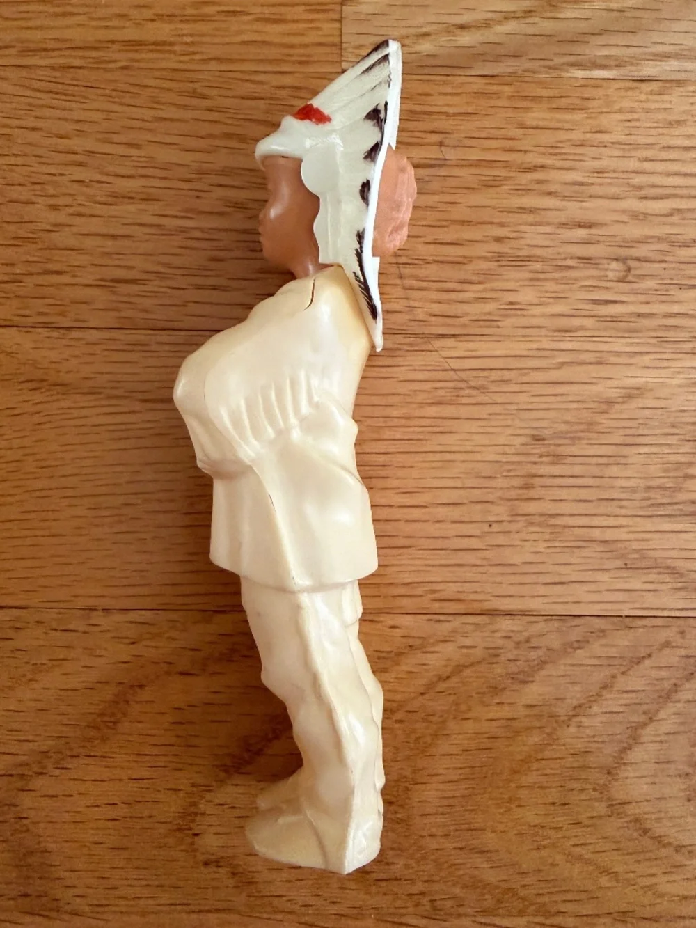 Vintage 1950s 1960s Native American Indian Chief Plastic